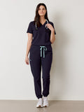ROSIE RE-GARDE™ - NAVY - Jogger Scrub Pants - SILVADUR™