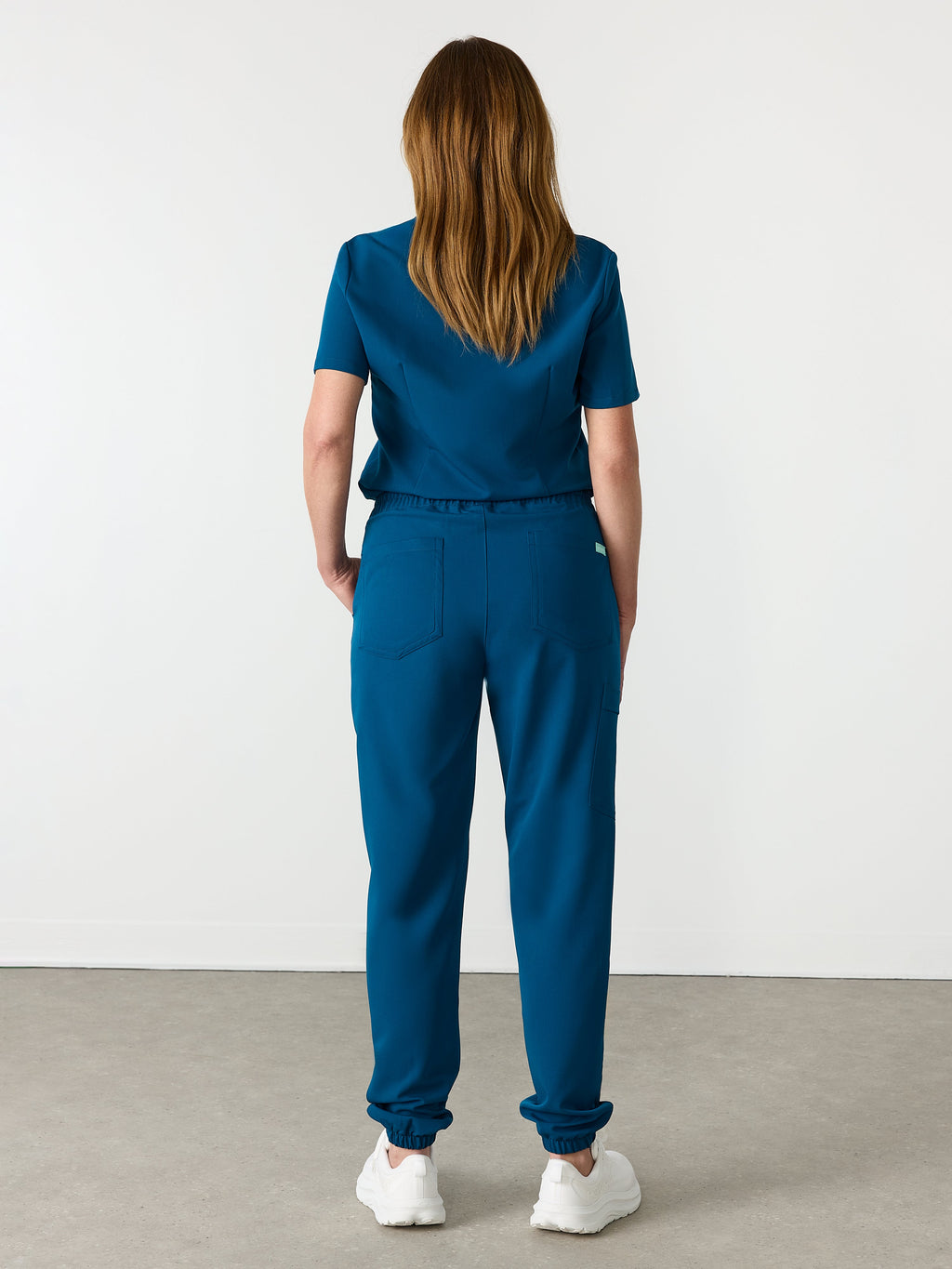 ROSIE RE-GARDE™ - OPAL BLUE - Jogger Scrub Pants - SILVADUR™