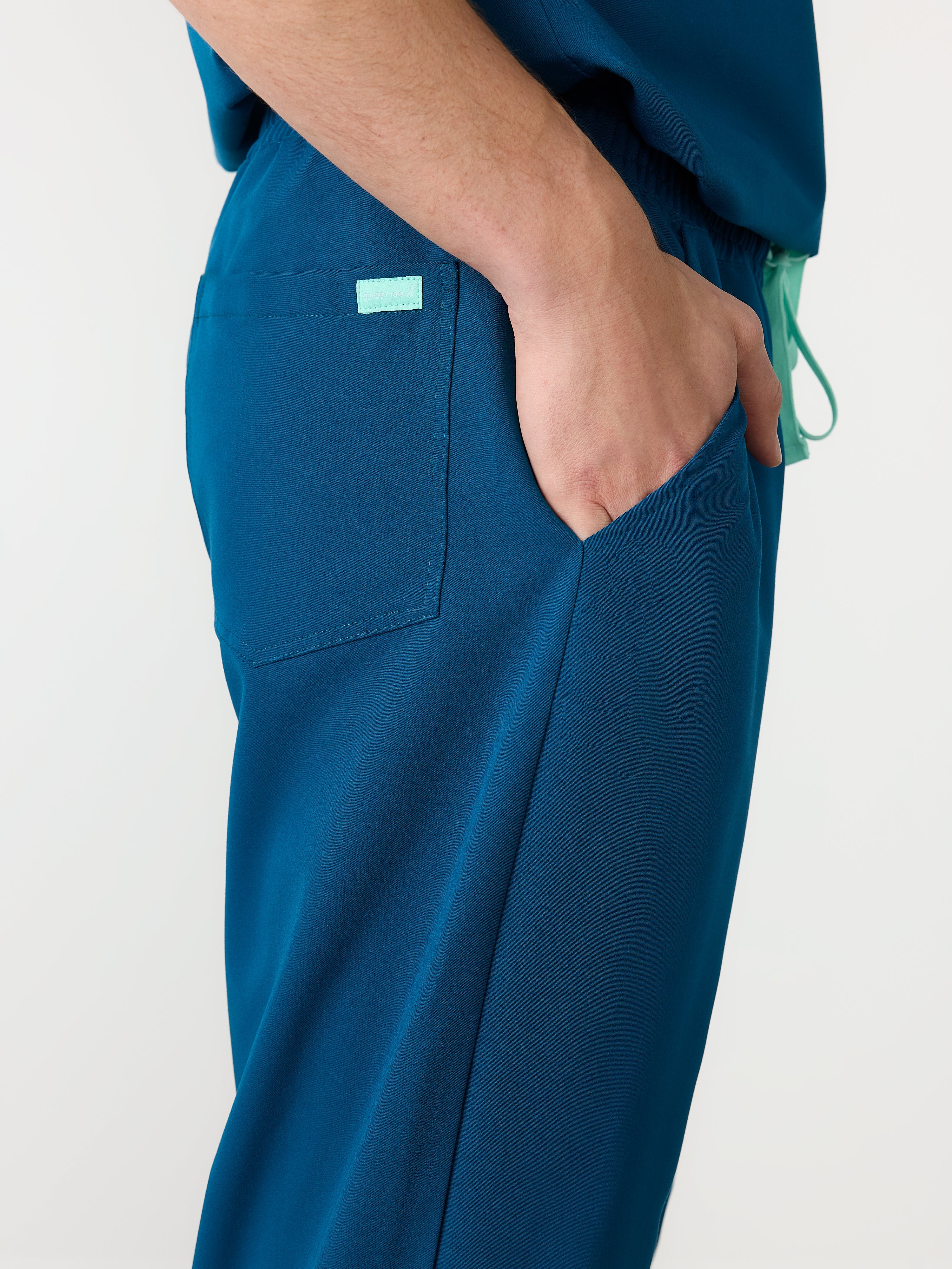 WILLIAM RE-GARDE™ - OPAL BLUE - Men's Jogger Pants - SILVADUR™